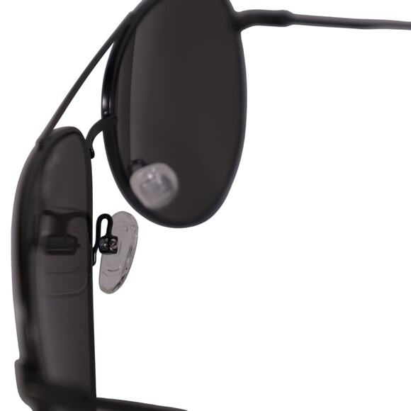 Chesterfield Mens Pilot Aviator Polarized Sunglasses - Matte Black/Black - NWT - Picture 7 of 8